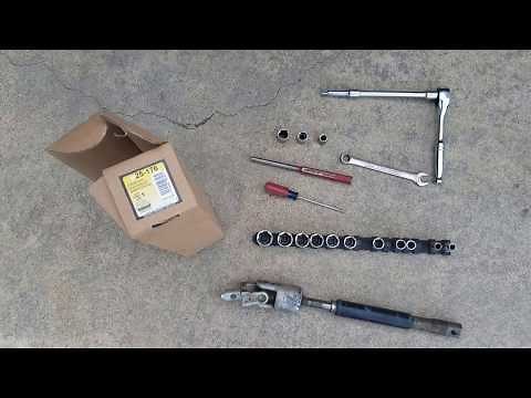 GM intermediate steering shaft replacement