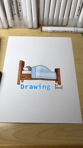 How to Draw a Person Sleeping in a Bed - Emoji Tutorial!