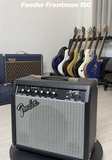 Fender Frontman 15G #fender #frontman #amp #electricguitar #watt #volume #overdrive #bass #middle #treble