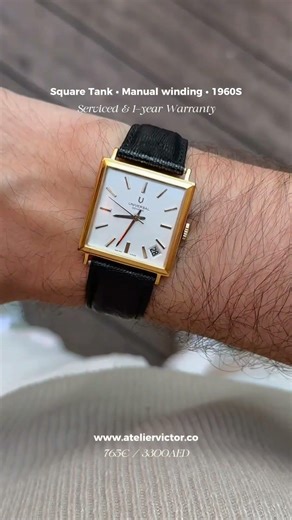 Vintage Universal Genève • Such a fire piece ⚡️