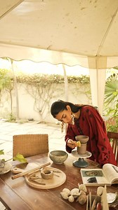 In a world filled with constant noise, we find calm in the act of creating. Pause, breathe and reconnect with things that truly matter. Location: @earthwarestudios.karachi Khaadi Ready To Wear Collection. (Khaadi, Wear Yourself, Ready to Wear, Pottery) | Khaadi