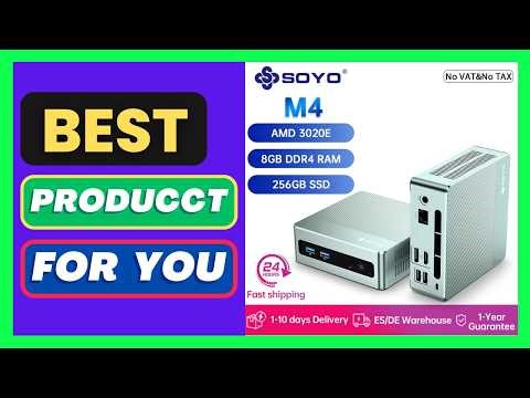 SOYO New M4 Mini PC with AMD 3020E CPU 8GB DDR4 RAM