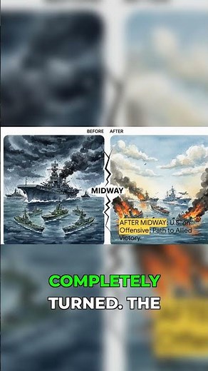 How Midway Flipped the Entire War in the Pacific #ww2 #history #midway