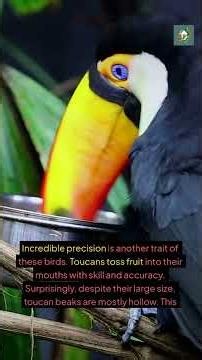 Toucans Are More Than Giant Beaks#wildlife #shorts
