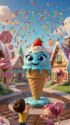 The Ice Cream Giant in Candy Town!