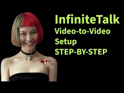 Infinite Talk Tutorial: Lip-Sync Video-to-Video (ComfyUI Workflow)