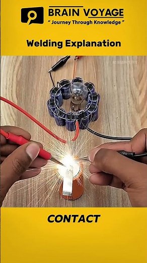 How a High-Pressure Spot Welder Works | Powerful Welding Concept Explained #shortvideo #electrical