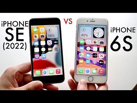 iPhone SE (2022) Vs iPhone 6S! (Comparison) (Review)