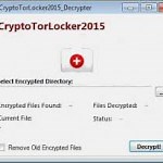 Remove CryptoTorLocker2015 and Restore the Encrypted Files