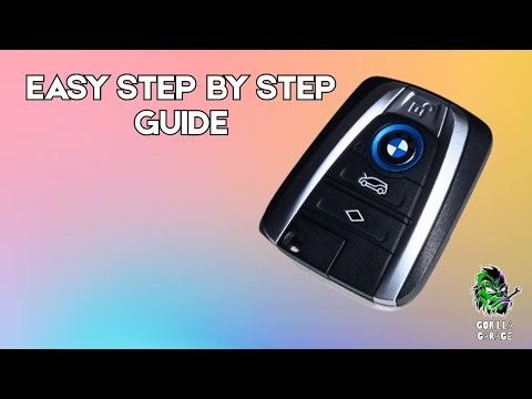 how to change a BMW key fob battery replacement easy step by step guide