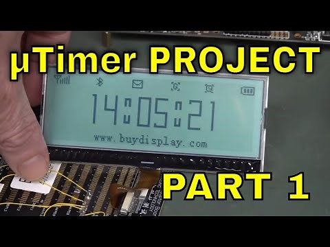 EEVblog 1699 - µTimer PROJECT Part 1 - The LCD