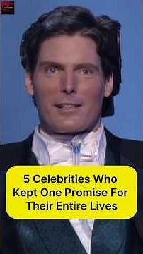 5 Celebrities Who Kept One Promise For Their Entire Lives
