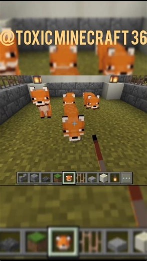 easy FOX🦊 house in Minecraft #minecraft #shorts