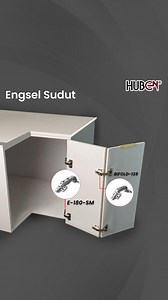 Official Huben Indonesia & Lenaga on Instagram: "Engsel Sudut 𝗘-𝟭𝟴𝟬-𝗦𝗠 dan 𝗕𝗜𝗙𝗢𝗟𝗗-𝟭𝟯𝟱 𝗘-𝟭𝟴𝟬-𝗦𝗠 - Bukaan 165° - Slow Motion - Lurus, Semi Bungkuk, Full Bungkuk 𝗕𝗜𝗙𝗢𝗟𝗗-𝟭𝟯𝟱 - Bukaan 135° #Huben #HubenIndonesia #engsel #engselbuaya #engselsudut #engselrobot #engselkaca #lemari #engsellemari #engselHuben #engselLenaga #engselsendok #slideon #slowmotion #engselslowmotion #engselhidroliks #Lenaga #Furniture #interior #interiordesign #aksesorisfurniture #fitting #hardware #