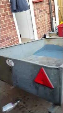 Clean galvanised metal easy + cheap