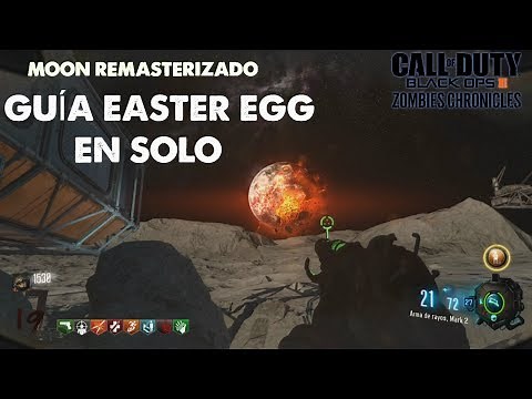 MOON | GUÍA CÓMO HACER EL EASTER EGG EN SOLO TUTORIAL | BLACK OPS 3 ZOMBIES CHRONICLES DLC 5