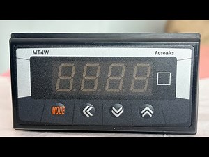 Autonics MT4W-DA-4N Panel Meter Configuration | Step-by-Step Wiring & Parameter Settings