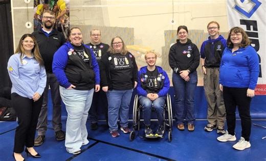 Students assist in design, creation of wheelchair-accessible ramp