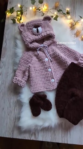 Bearly Adorable Jacket Crochet Pattern | Baby Bear Hoodie | Bulky Chenille Yarn Jacket | Crochet Baby Coat PDF | DIGITAL PATTERN Only - Etsy