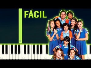 CHIQUITITAS | REMEXE - Tutorial FÁCIL de Piano