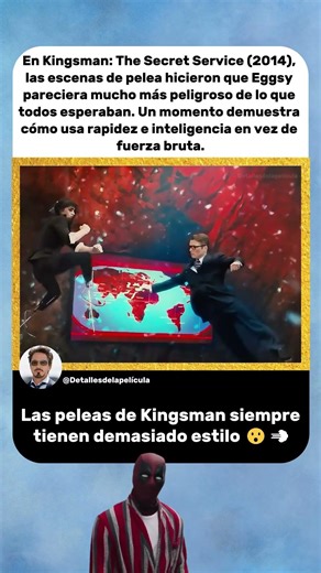 Eggsy pelea con velocidad y estrategia en vez de fuerza | Kingsman (2014) 🕶️
