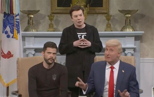 ‘Saturday Night Live’ Skewers Trump-Zelensky Oval Office Showdown With A Cameo From Mike Myers As Elon Musk