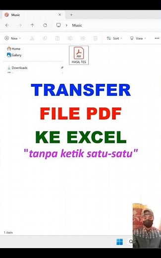 How to move PDF files to Excel easily and quickly offline #excel #tutorial #word
