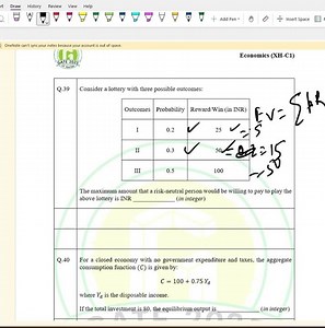 GATE Economics 2025 | Complete Solution & Detailed Analysis | Answer Key & Explanation