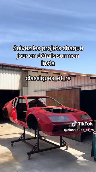 Rénovation de l'Alpine A310 V6 : Projet Passionnant !