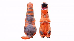 Pomya T Rex Inflatable Costume, Inflatable Dinosaur Costume Lightweight for Christmas (Children)