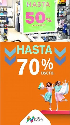 Temporada de rebajas en Mall del Norte
