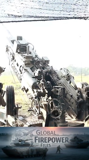 PURE THUNDER! 💥 M777 Howitzer Massive Firepower unleashed by 2-218th FA! #Military #Shorts #army