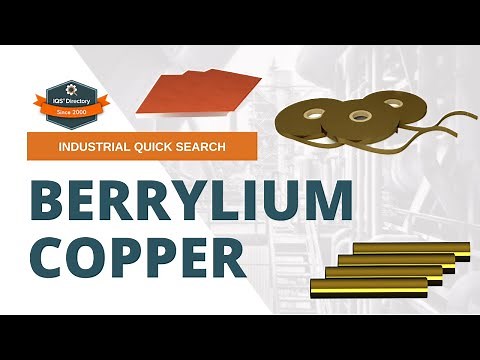 Beryllium Copper (2025 Guide) – Everything You Need to Know
