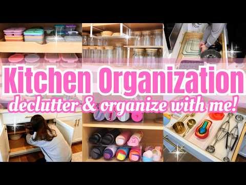 ULTIMATE Kitchen Declutter and Organization 2026! Clean, Reset and Organize With Me
