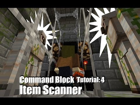 Item Scanner & Removal with Command Block: Minecraft 1.4.5 tutorial