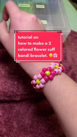 Kandi Flower Cuff Tutorial: Step-by-Step Guide