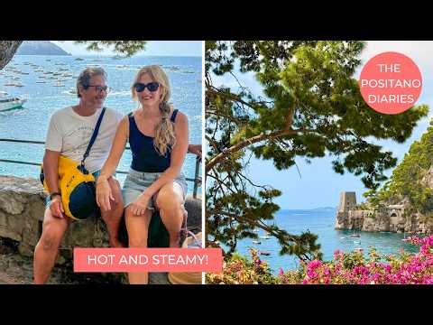 SEPTEMBER SUMMER DAYS IN POSITANO - Swimming With Luca