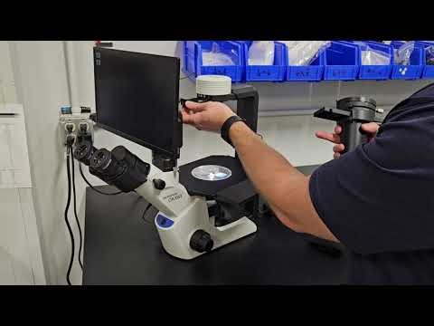 Teaching Cell Culture with the Olympus CKX53 | Heads-Up Display Demo