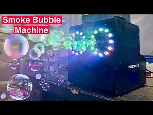 Smoke Bubble Machine For Stage Effects