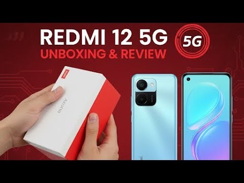 Redmi 12 5G Full Review | Unboxing, Camera Test, Gaming & Battery 🔥 Best Budget 5G Smartphone 2025