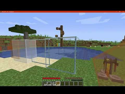Clean and Clear Glass 1.12.2/1.16.5/1.17.1 Resource Pack Overview (OptiFine/Sodium/Continuity mod)