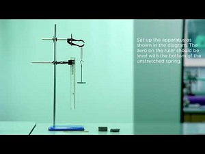 Edexcel Core Practical 9-1 GCSE P15.6 Extension and work done applying forces to a spring