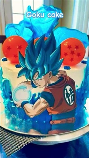 #goku#cake#dragonball#anime#cakedecoration#ytshorts#goldenbakes1176