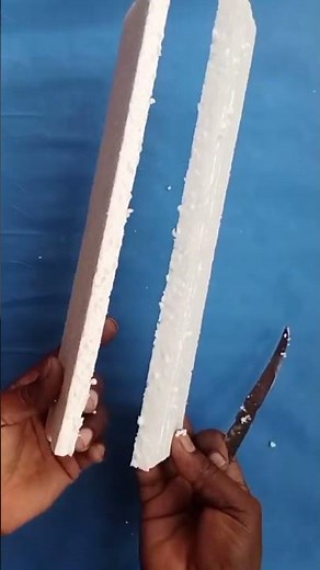 thermocol cutting & bending step # short