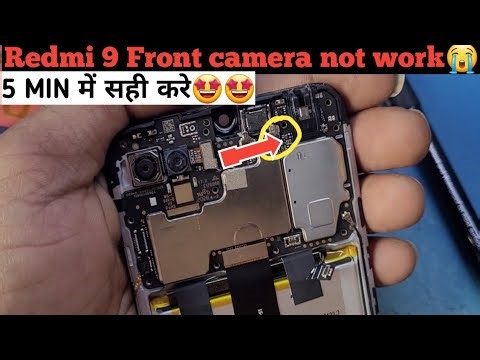 Xiaomi 9 (9A) Front camera error problem || Solution