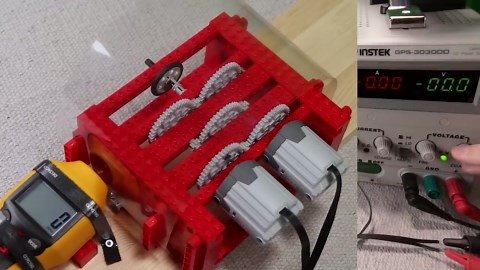 Lego Wheel Spins Faster Than Ever