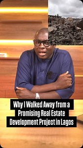 74K views · 11K reactions | Navigating Community Resistance: Why I Walked Away from a Promising Real Estate Development Project in Lagos | Folajomi Ibrahim | Facebook