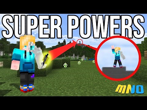 Super Powers Addon for Minecraft Bedrock - Part 2