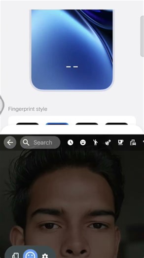After origin os 6 update Vivo allphones new "lock screen fingerprint setting"😉 #phonk #music