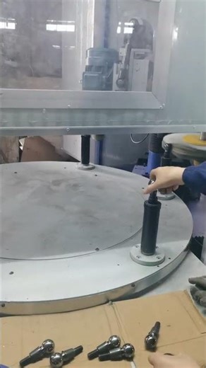 Automatic Buffing Machine for Car Ball Head | Metal Surface Polishing